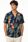 Tropical Vacation Button-Up